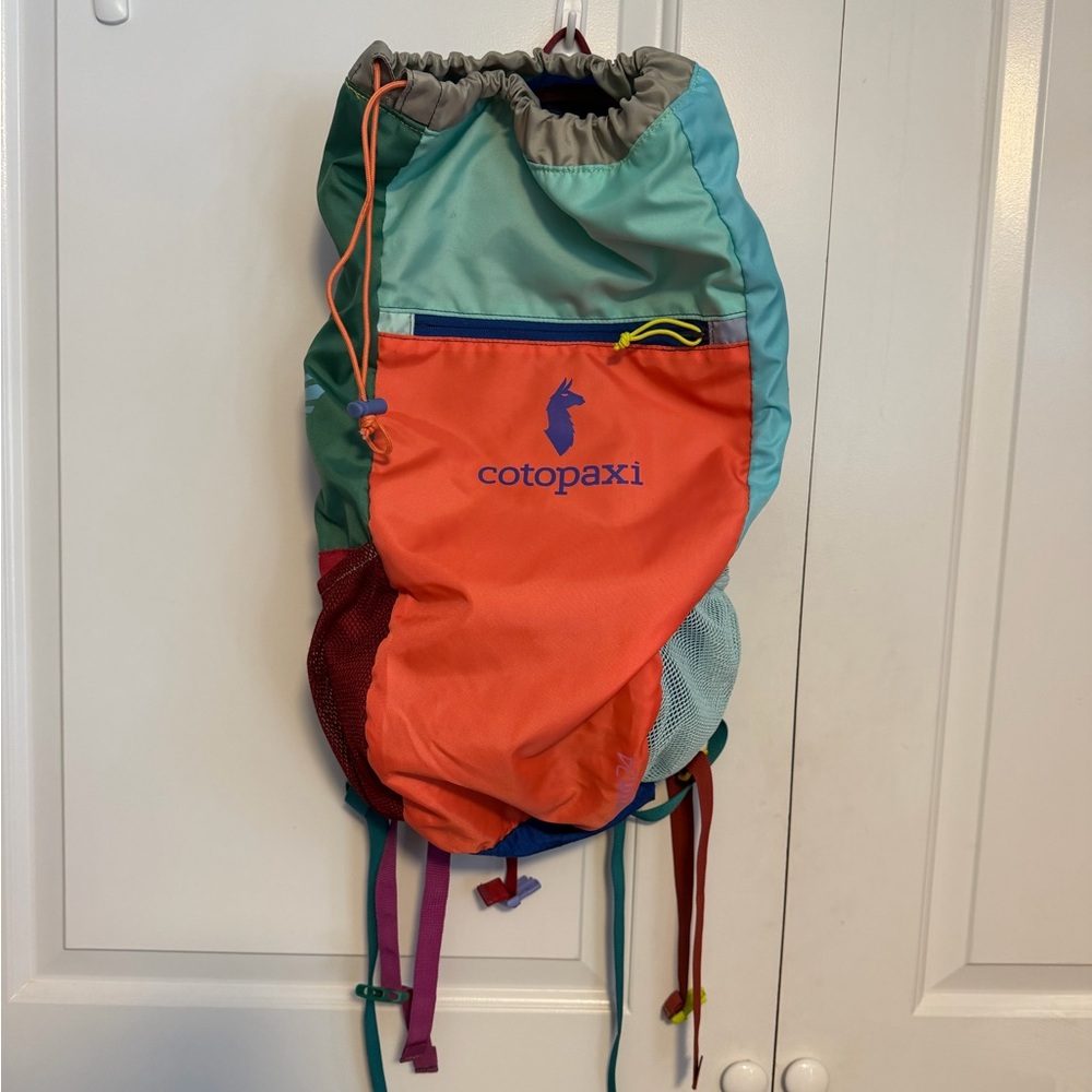 Cotopaxi Multicolor Backpack - Orange, Green, Blue